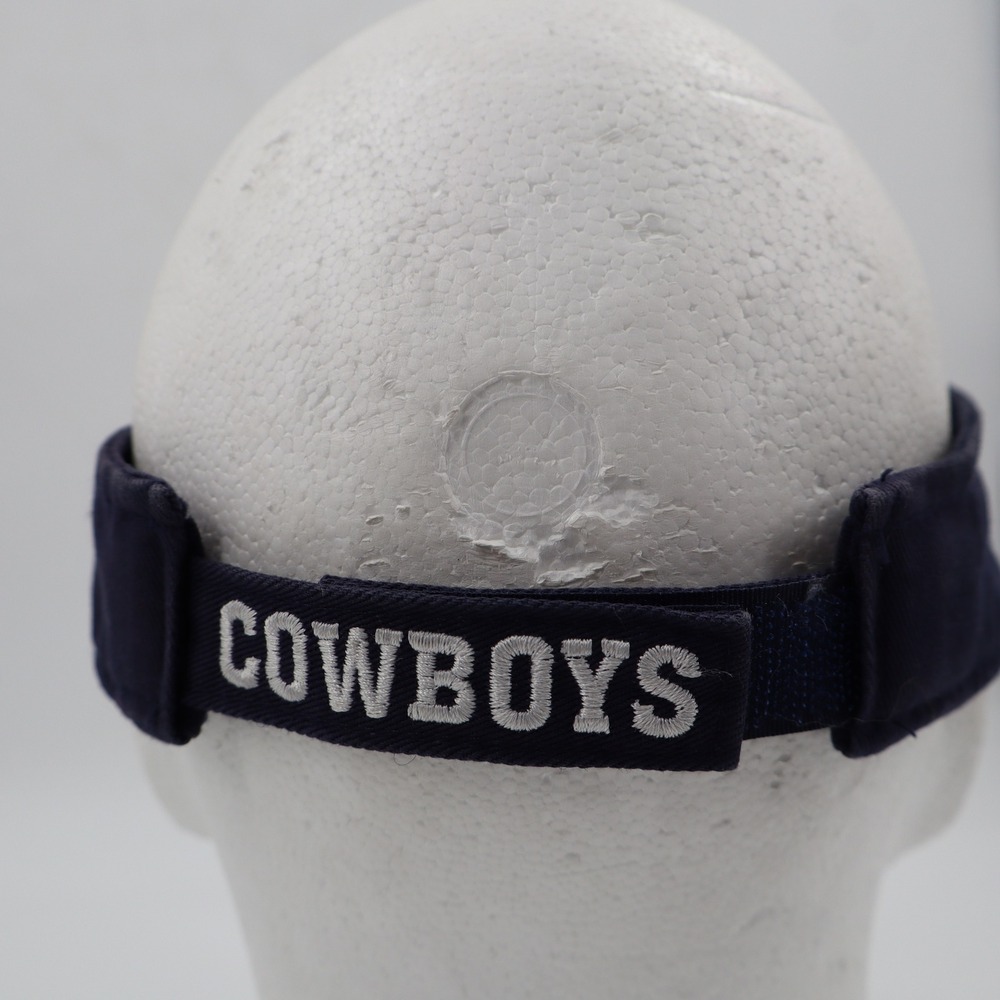 Reebok Dallas Cowboys Visor Adult OSFM Navy Blue‎ NFL Team Apparel Embroidered - Picture 3 of 7